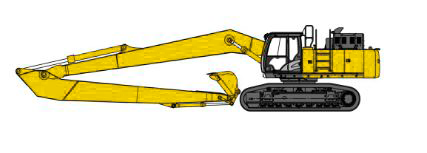 46-50 Ton Excavator Boom Arm
